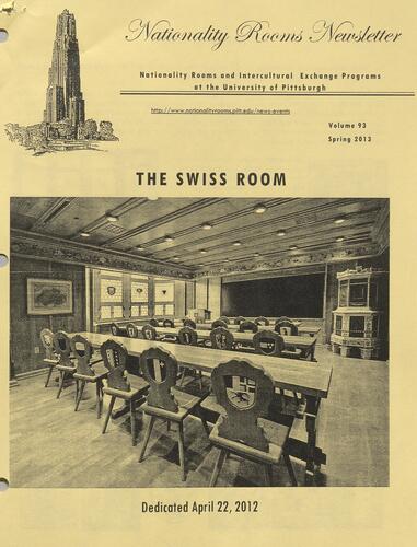 Nationality Rooms newsletter