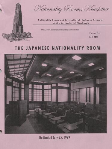 Nationality Rooms newsletter