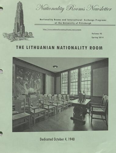 Nationality Rooms newsletter