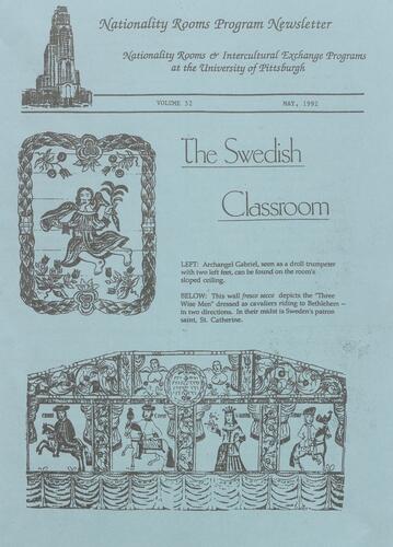 Nationality Rooms Program newsletter