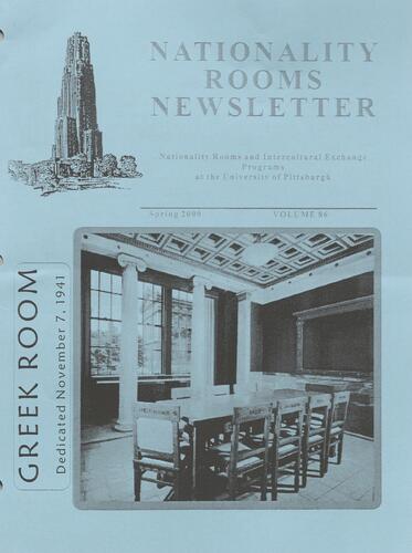 Nationality Rooms newsletter