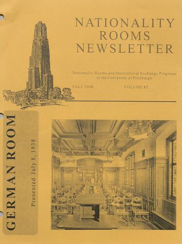 Nationality Rooms newsletter