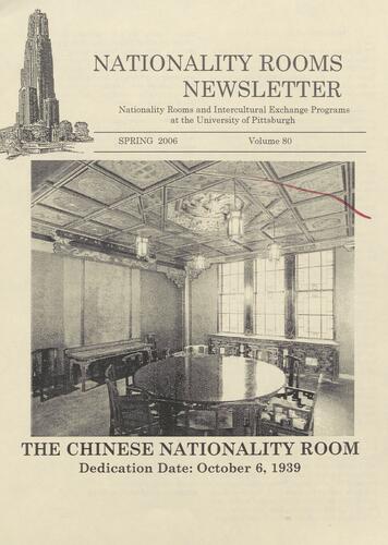 Nationality Rooms newsletter