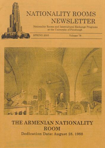 Nationality Rooms newsletter