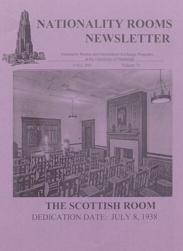 Nationality Rooms newsletter
