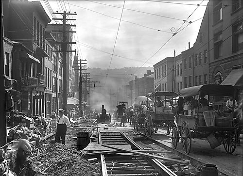 Traffic Jam on Grant Boulevard