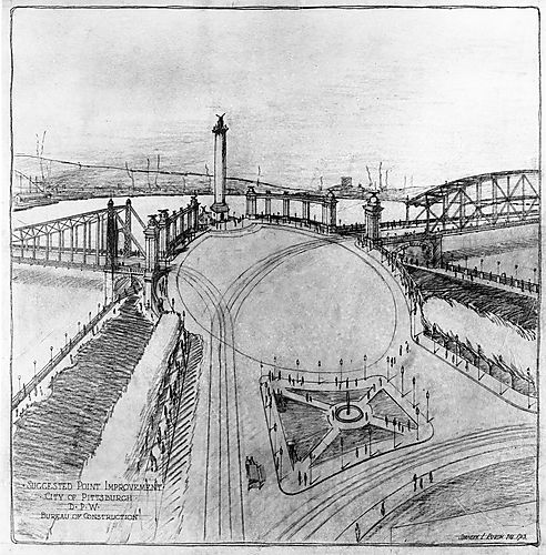 1913 Plan for Point State Park