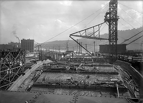Manchester Bridge Construction
