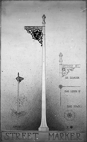 Lincoln Highway Street Marker