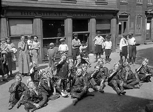 Children in Costumes