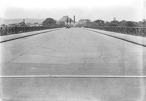 Panther Hollow Bridge Showing Cracks