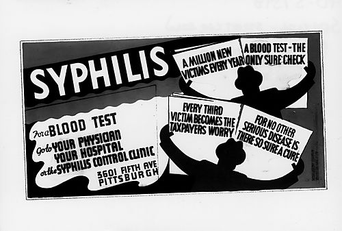 Syphilis Street Car Sign