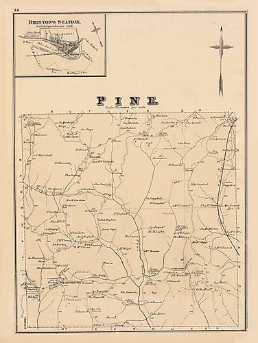 Pine, Brinton's Station