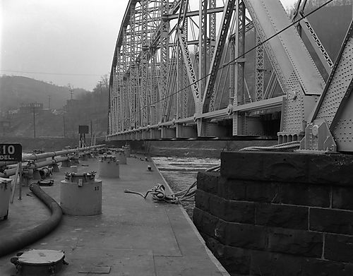 P. C. & Y Bridge Damage