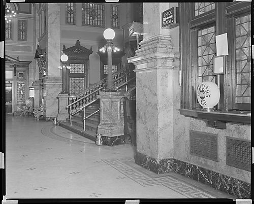 Interior of P&LE Passenger Station in Pittsburgh