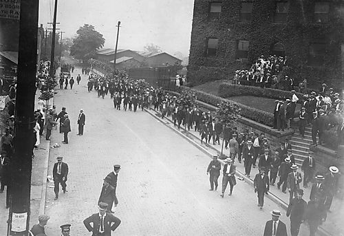 Strikers on Braddock Avenue