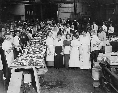 Preparing Lunch for Workers at the Switch