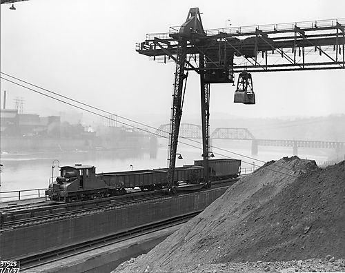 Hoist at Carrie Furnace