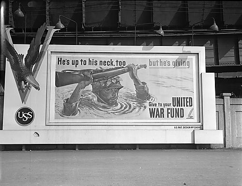 He's Up To His Neck, But He's Giving Too