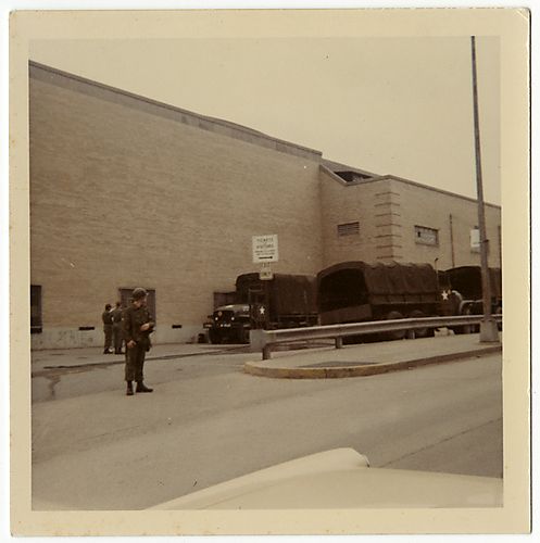 National Guard at Pitt Stadium