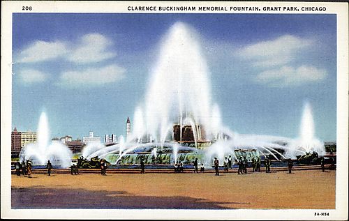 Clarence Buckingham Memorial Fountain, Grant Park, Chicago