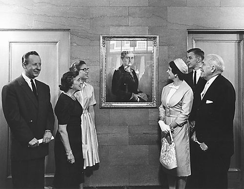 Dedication of Amos Hall