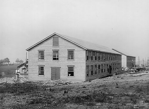 Finished Army Barracks