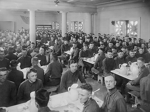 Dinner at the Army Barracks