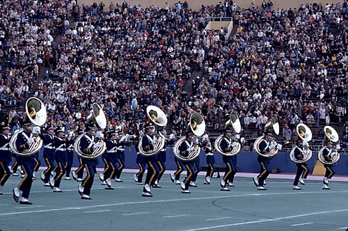 Pitt Band Sousaphone Players