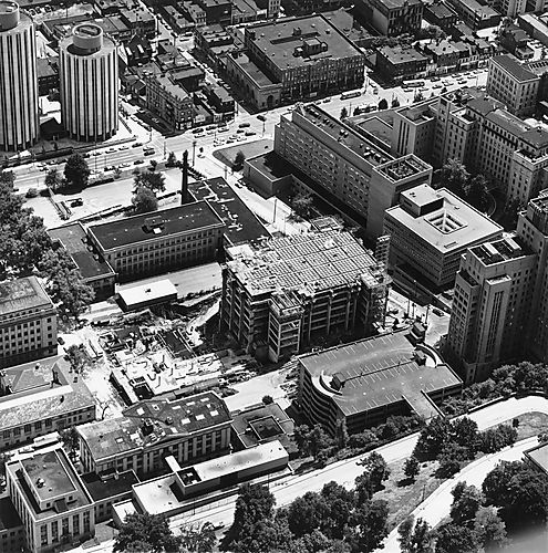 Benedum Hall Construction