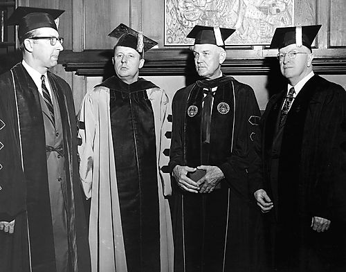 Chancellor Edward Litchfield's Inauguration