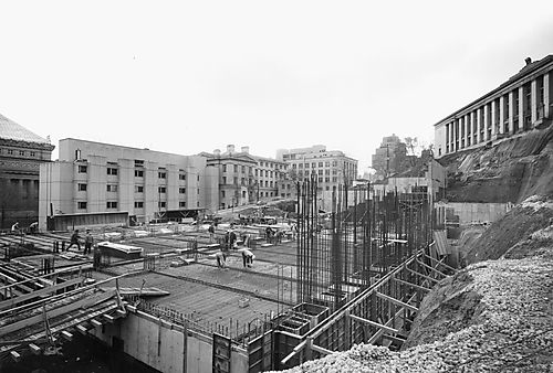 Construction of Chevron Science Center