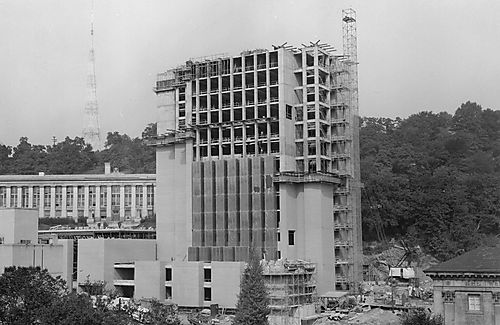 Construction of Chevron Science Center