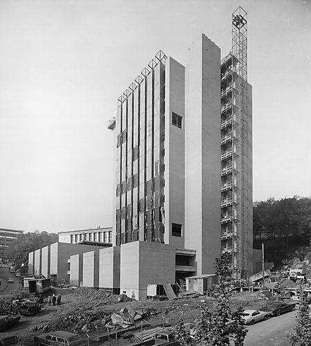 Construction of Chevron Science Center