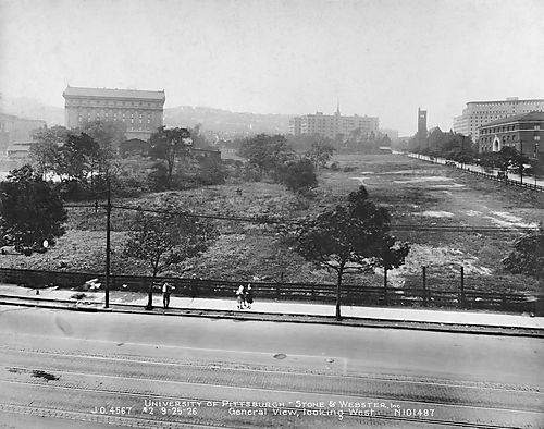 Site Chosen for the Cathedral of Learning