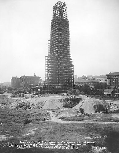 Cathedral of Learning Takes Shape