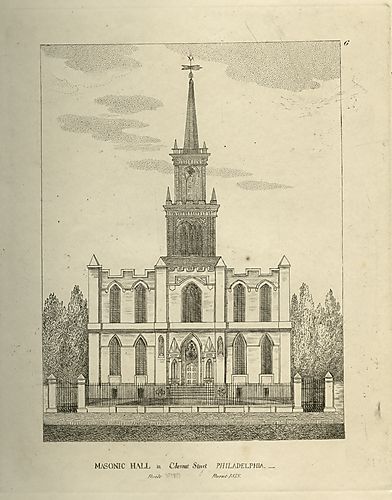 Masonic Hall in Chesnut St.