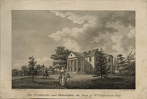 The Woodlands near Phila. Wm. Hamilton, esq.
