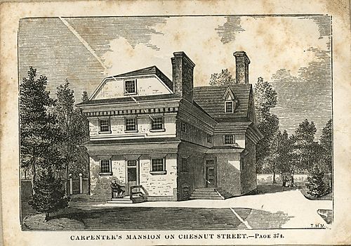 Carpenter's Mansion on Chesnut St.