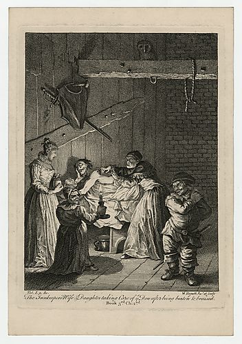 The Innkeeper's Wife & Daughter