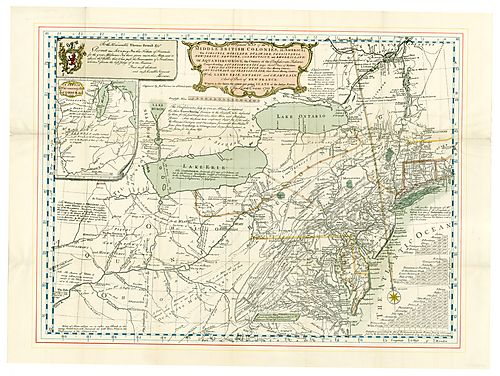 General map of the middle British colonies …