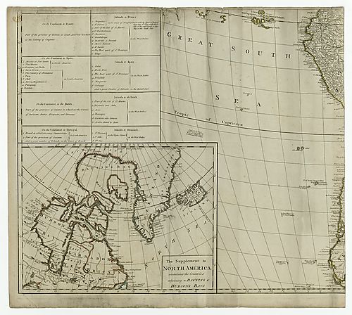 New map of the continent of America - Sht. 3 of 4