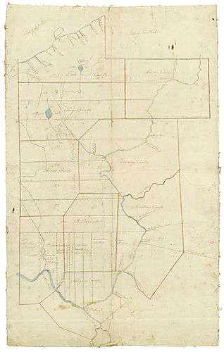 Map of donation and depreciation lands …