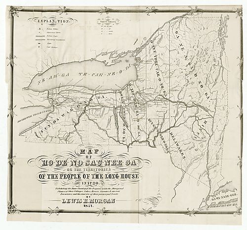 Map of Ho-de´-no-sau-nee-ga