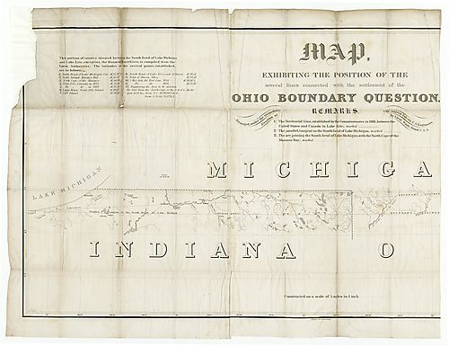 Map exhibiting the position of the - sheet 1 of 2