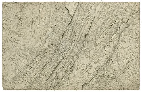 Map of the state of Virginia - Sheet 5 of 9