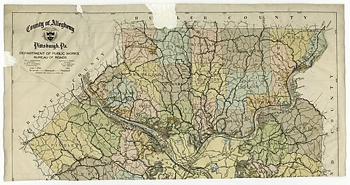 County of Allegheny, Pittsburgh, Pa. - Sh. 1 of 2