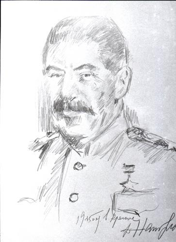 "Portrait of Stalin"
