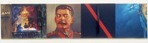 "Dinner at the Cottage" (from "Diary Pages, 1985-1988" series)