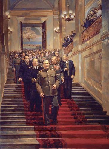 "In the Kremlin Palace, 24 May, 1945" (V Kremlevskom Dvortse, 24 maia, 1945 goda)